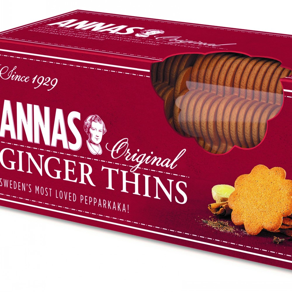 Annas Original Ginger Thins Barn Farm Plants