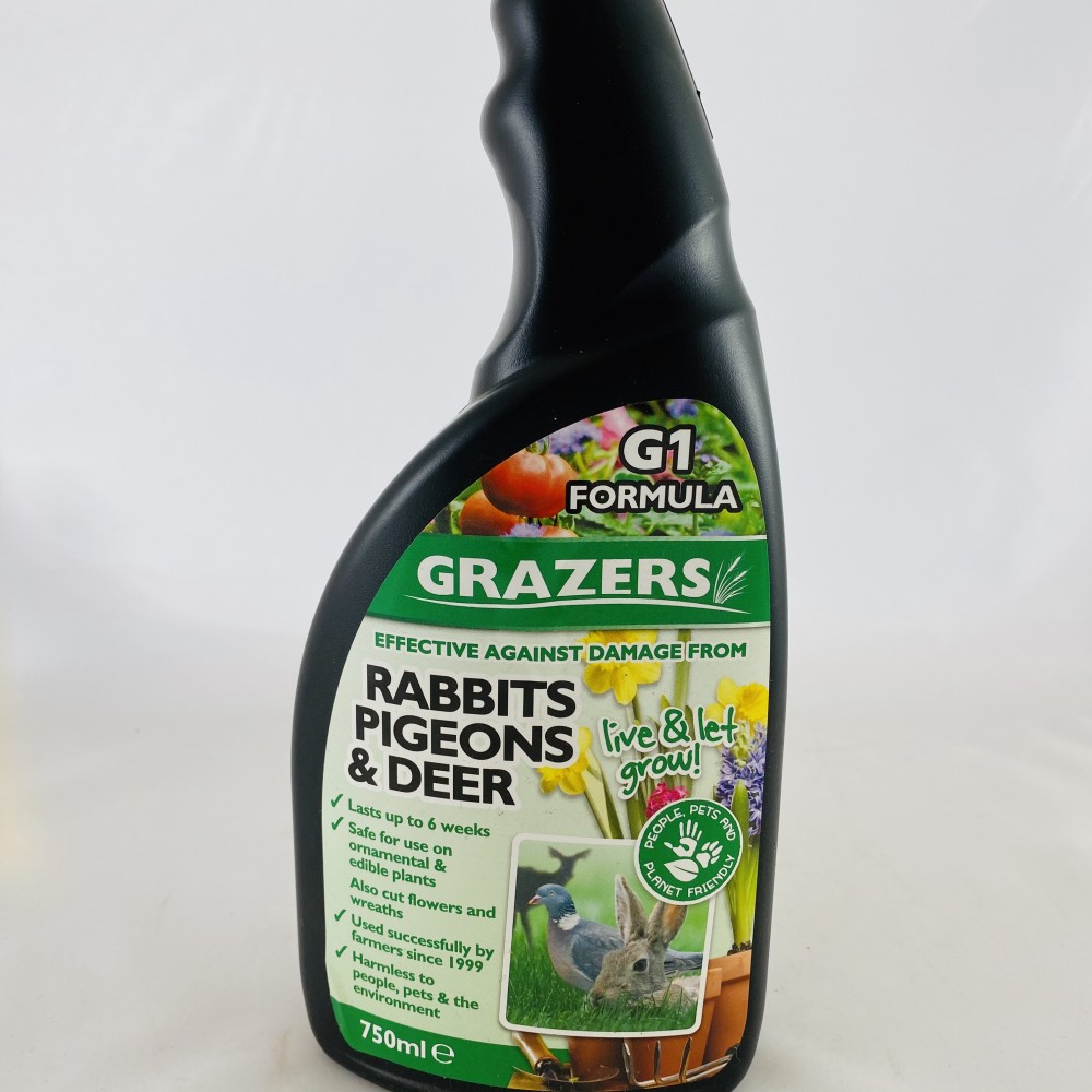 Grazers Rabbits, Pigeons and Deer Deterret RTU Barn Farm Plants