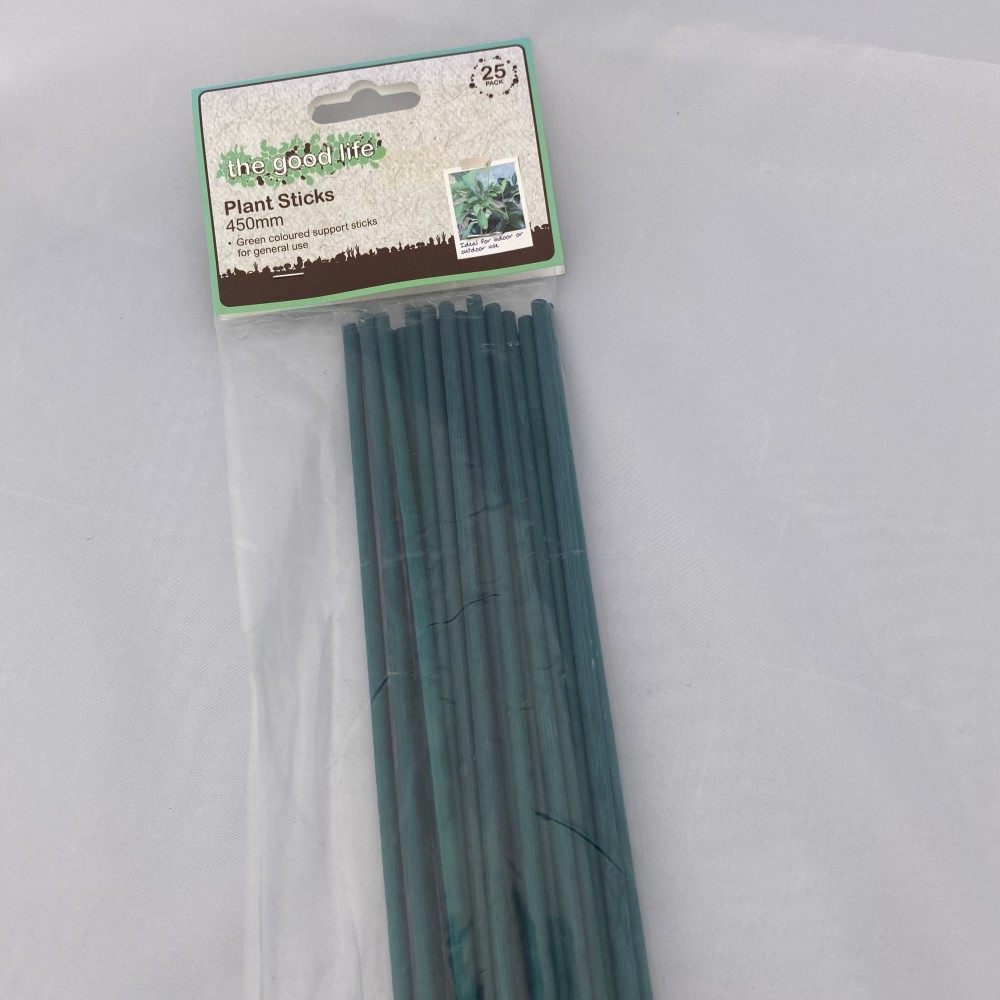 Flower Sticks Green 45cm X20 Barn Farm Plants