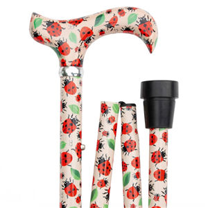 Folding Cane Derby Ladybirds