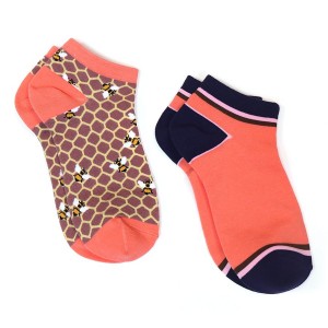 Socks Ankle Honeycomb B 2pk