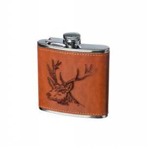 SH Hip Flask STAG