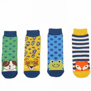 Mr Heron Bamboo Sock Box Boys 2 4-6yrs