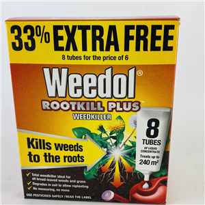 Weedol Rootkill Plus 6Tubes